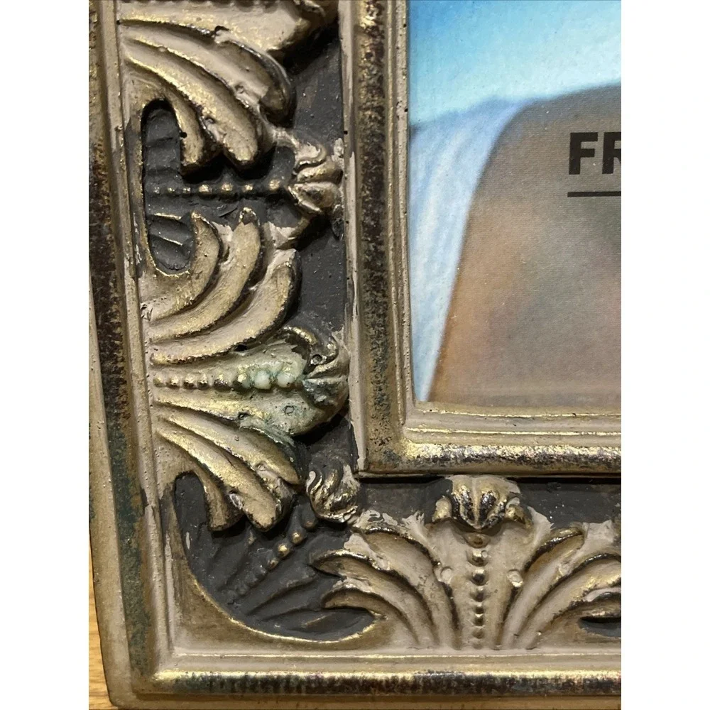 PHOTO FRAME ... Frame Traditions by CBK Ltd. 5 X 7...heavy See Photos For Flaw